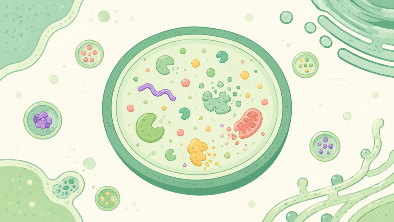 The lysosomes