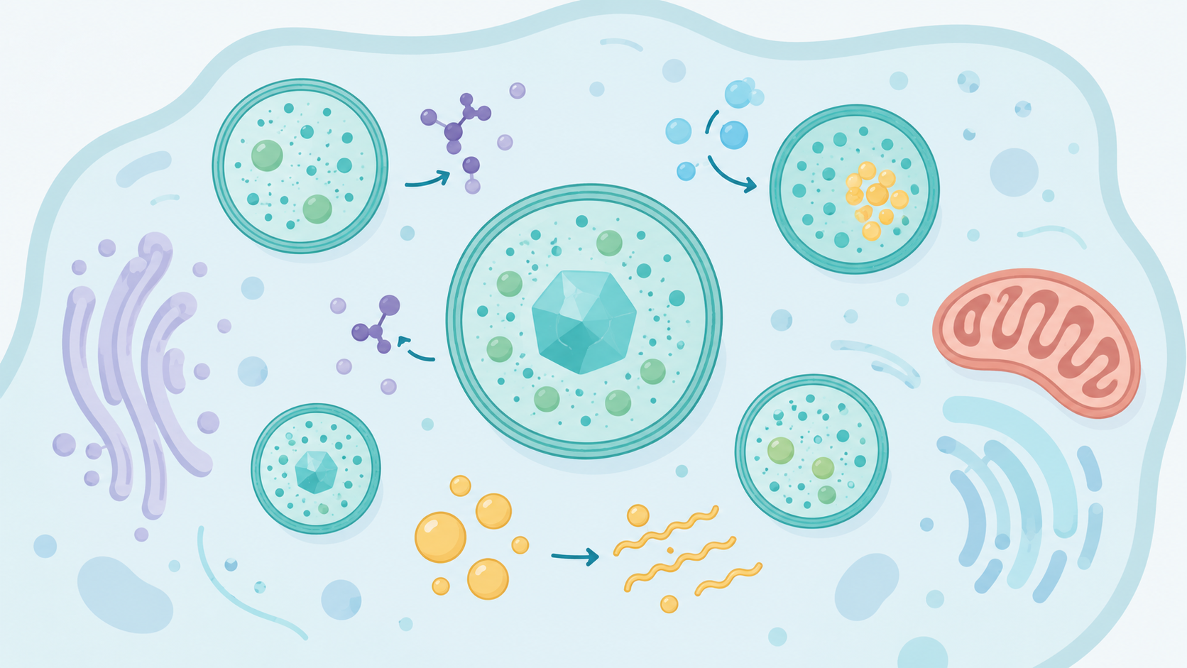 The peroxisomes