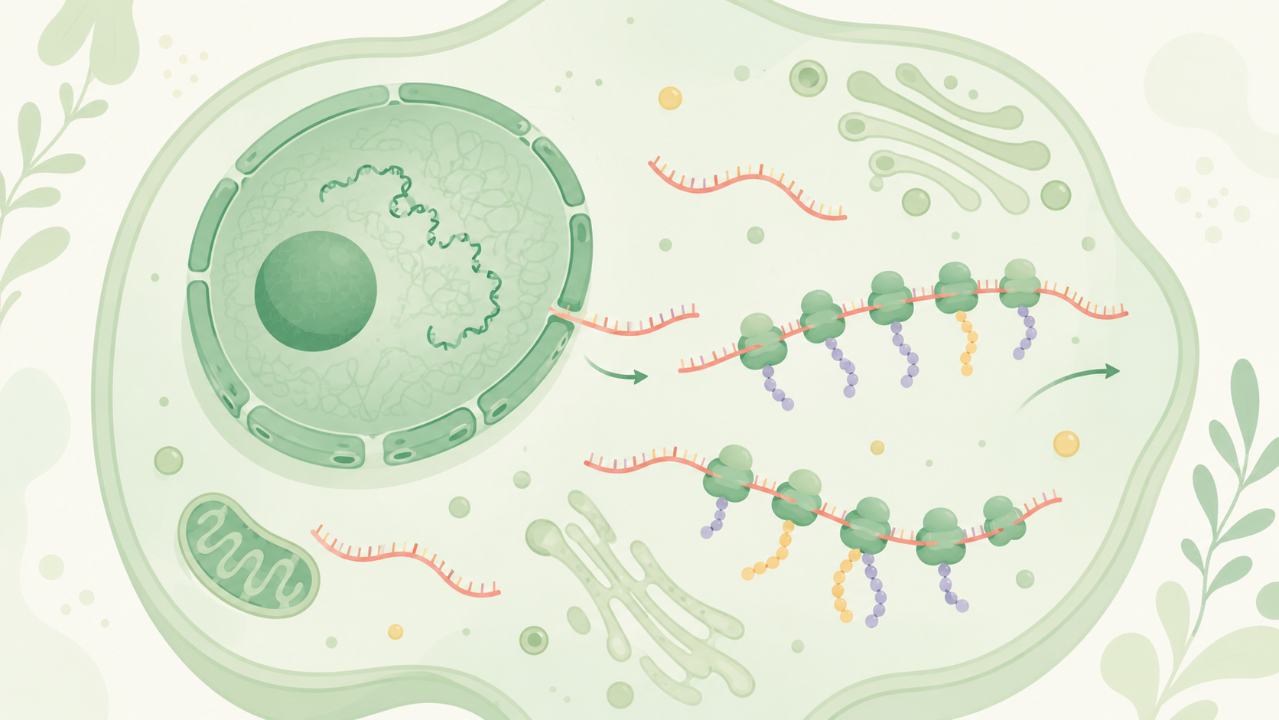 Cytoplasmic mRNA.