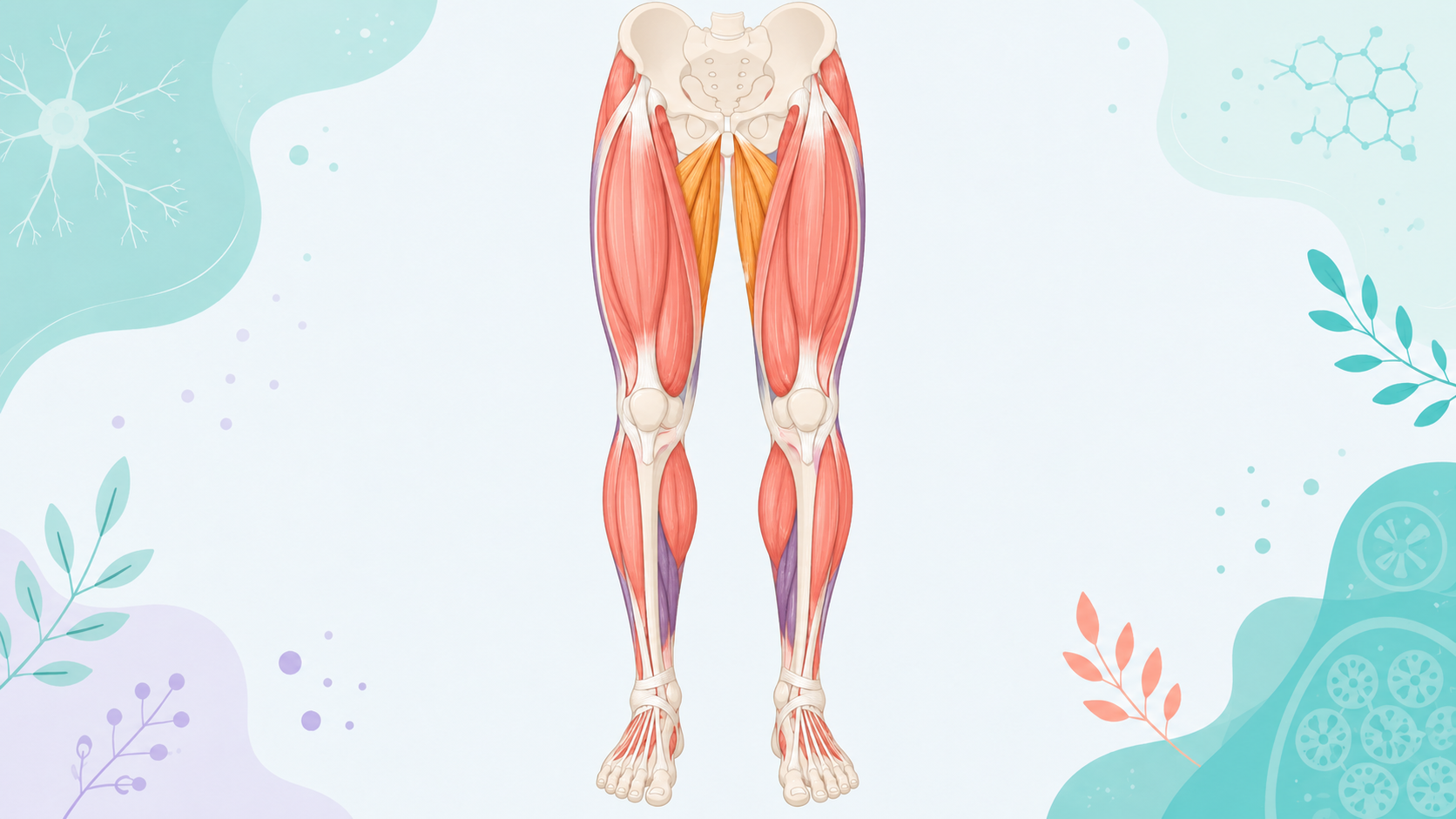 The leg muscles