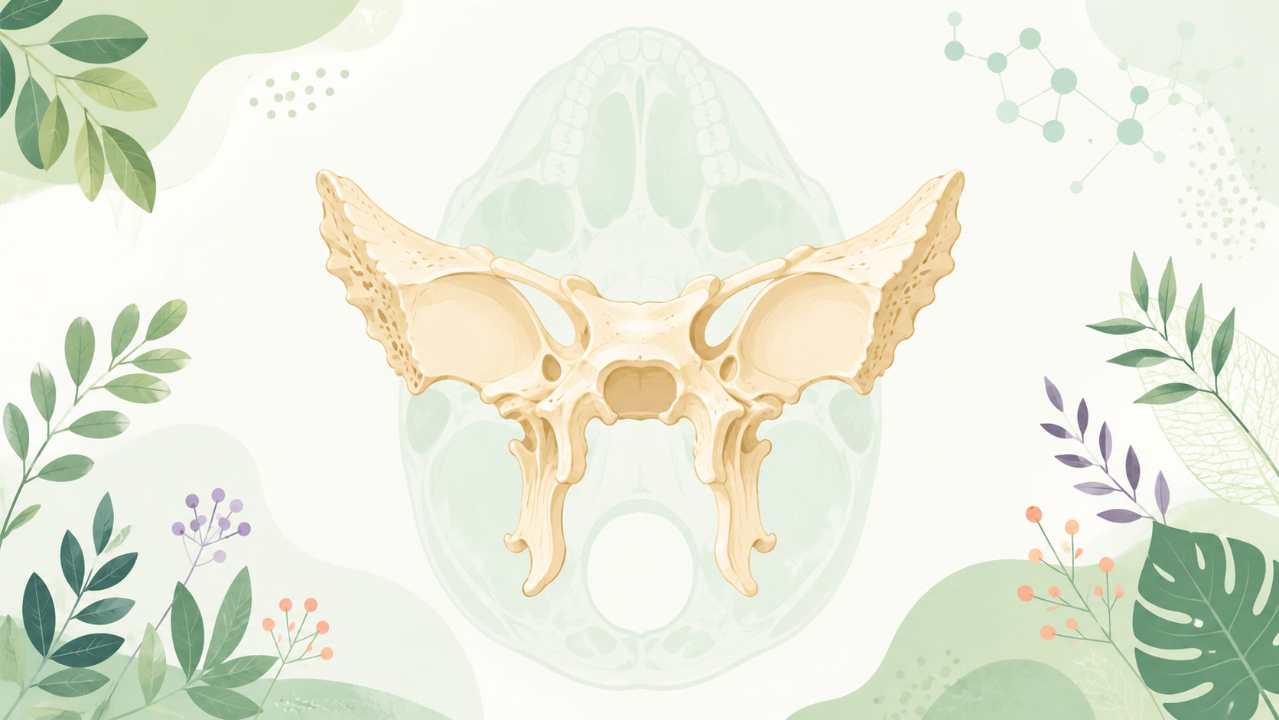 The sphenoid bone