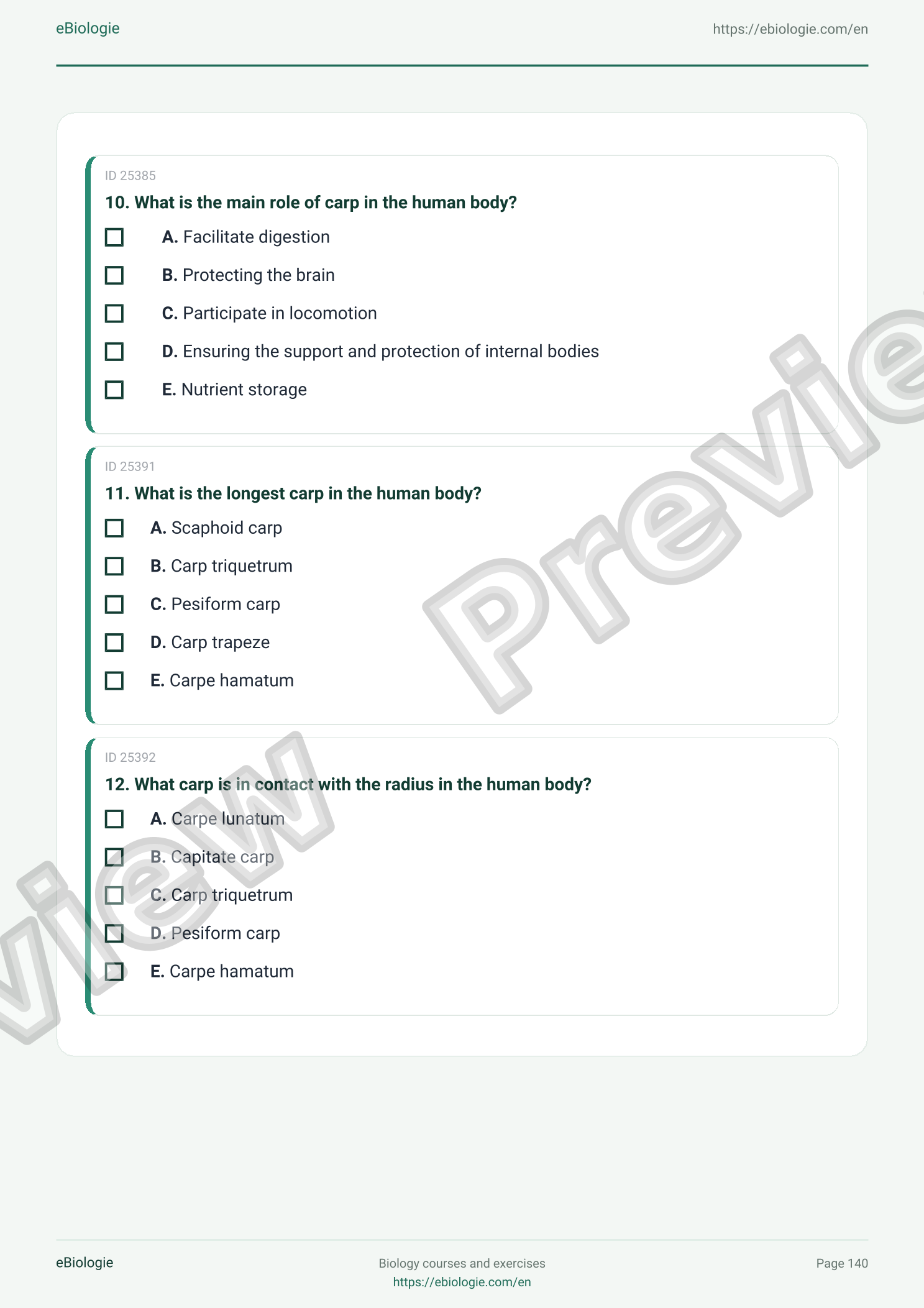 e-Book PDF: Osteology of the Upper Limb (Courses + Quiz)